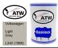 Preview: Volkswagen, Light Gray, L345 (1968): 500ml Lackdose, von ATW Autoteile West.